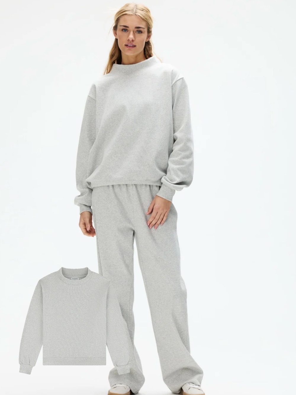 Parke Ribbed Mockneck Pullover S/M
